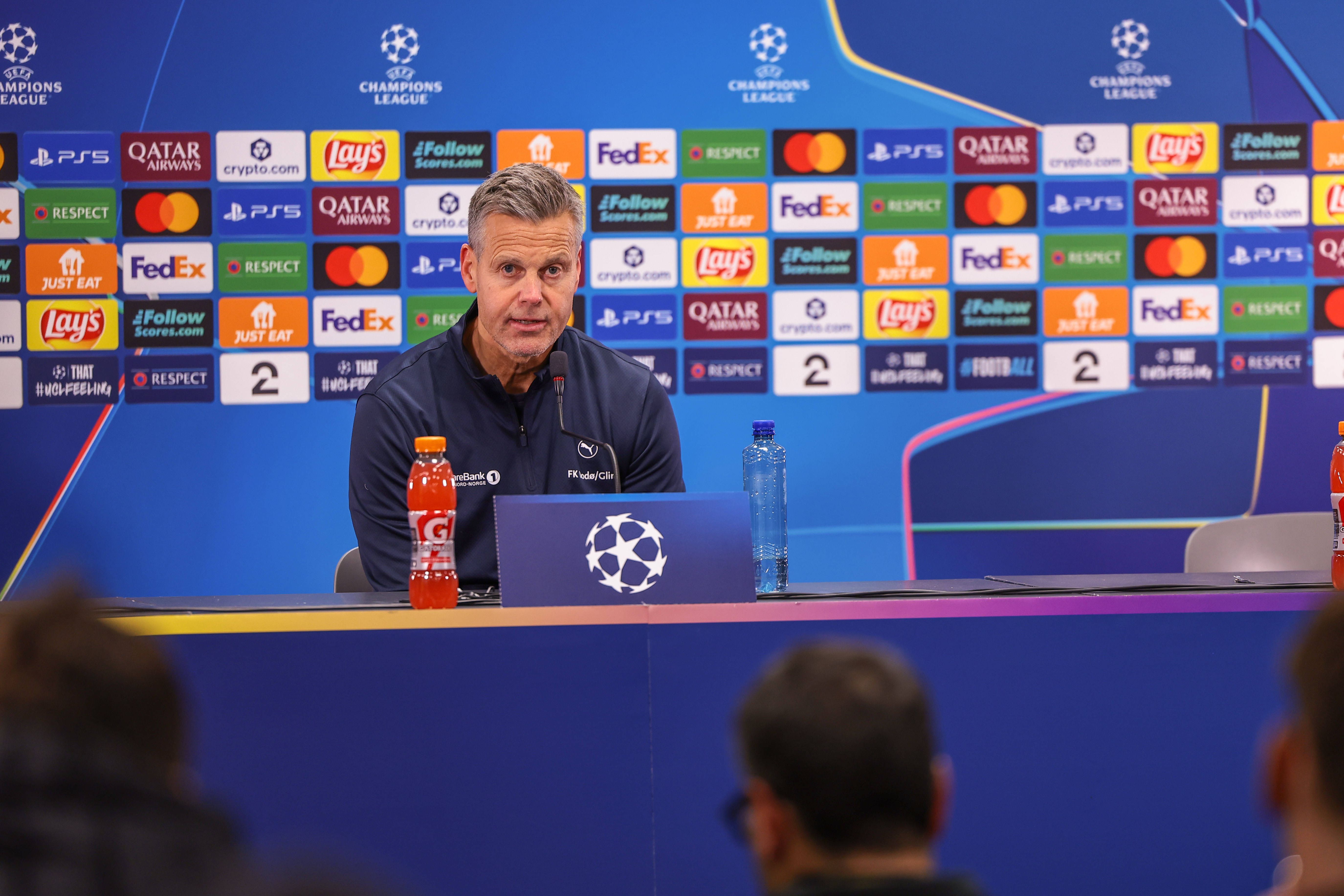 Kjetil Knutsen, treinador do Bodo/Glimt