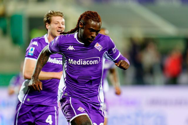 Moise Kean de novo decisivo na Fiorentina (IMAGO)