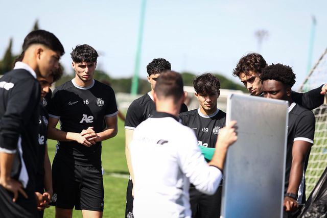 Jovens leões continuam com ambições na Youth League - Foto: SPORTING CP