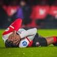 St. Juste foi substituído por precaução no último jogo do Feyenoord