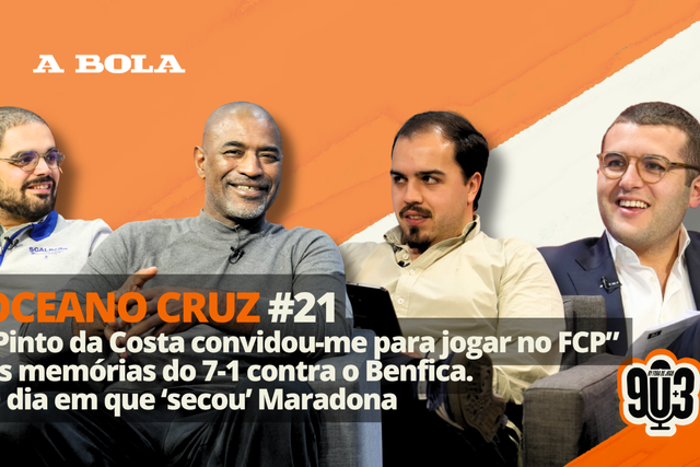 90+3 | T3 | EP 21 | Oceano | «A seguir ao 7-1 contra o Benfica fomos para o Bingo festejar»