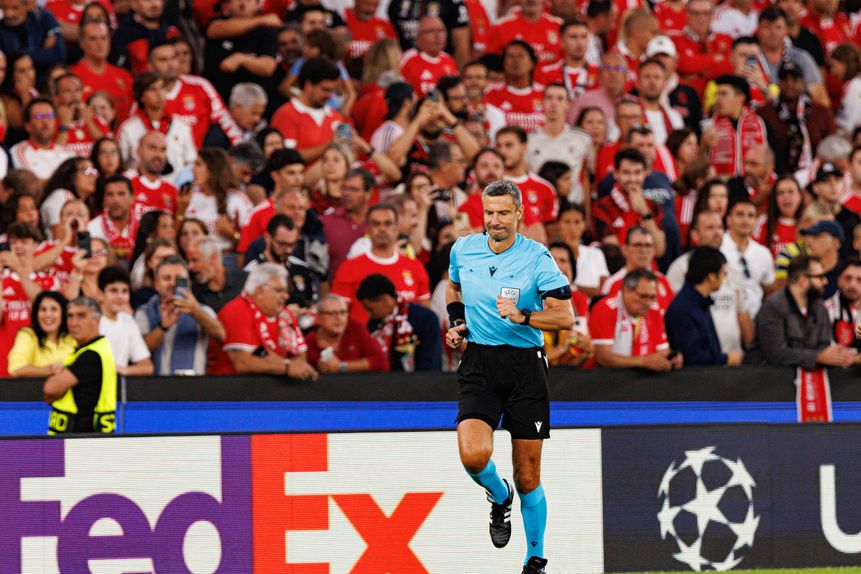 Slavko Vincic, árbitro esloveno de 48 anos