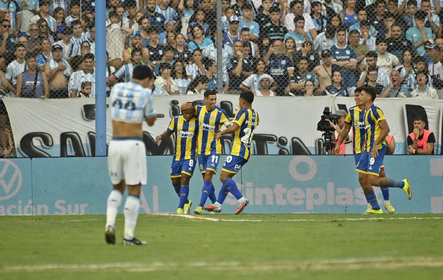 Festejos do Rosario Central, de Di María