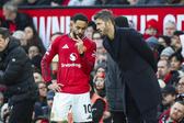 Matheus Cunha à conversa com Carrick