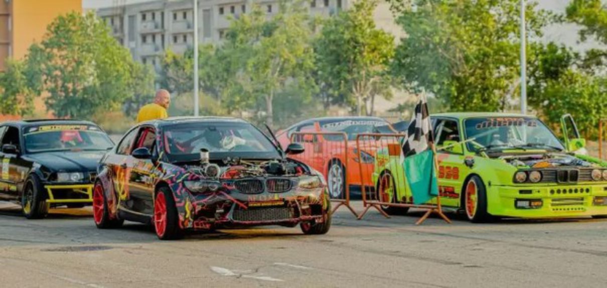 Drag & Drift anima asfalto em Malanje