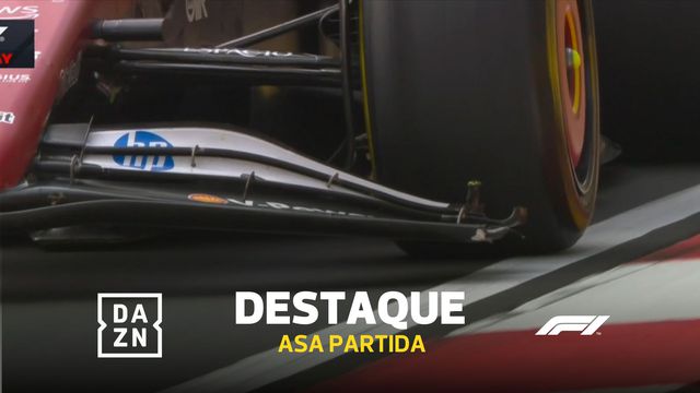 Xangai: Leclerc fez toda a corrida com a asa partida e mesmo assim...