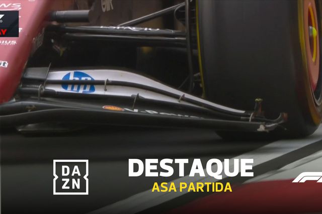 Xangai: Leclerc fez toda a corrida com a asa partida e mesmo assim...