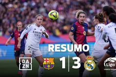 VÍDEO: Real Madrid faz história e vence Barcelona pela primeira vez (resumo)