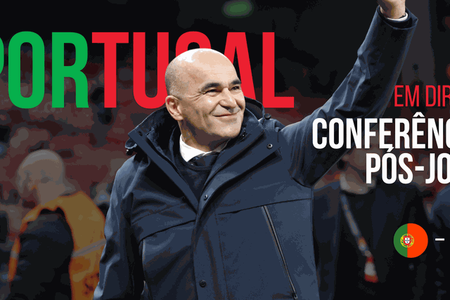 EM DIRETO: Roberto Martínez analisa a vitória frente à Dinamarca