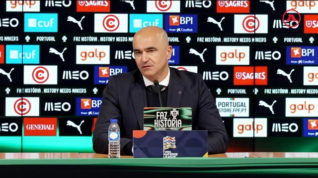 Roberto Martínez explica substituição de Cristiano Ronaldo
