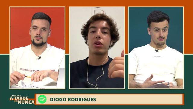 Mais Vale à Tarde Que Nunca, com Diogo Rodrigues  - 23/03/2026