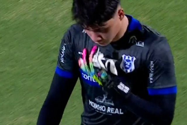 Juan Armoa protagonizou momento caricato - Foto: Tigo Sports