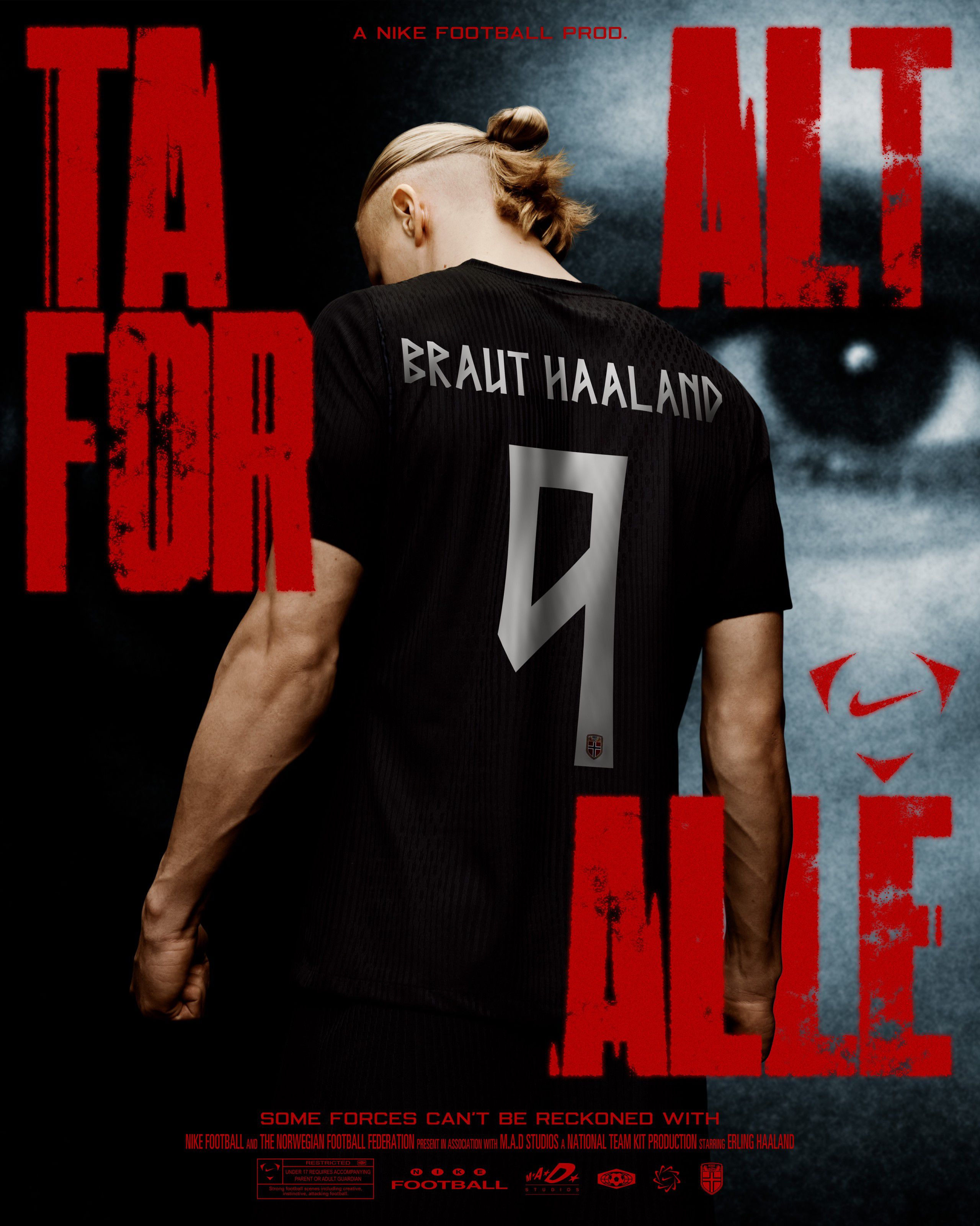 Equipamento alternativo da Noruega - Nike