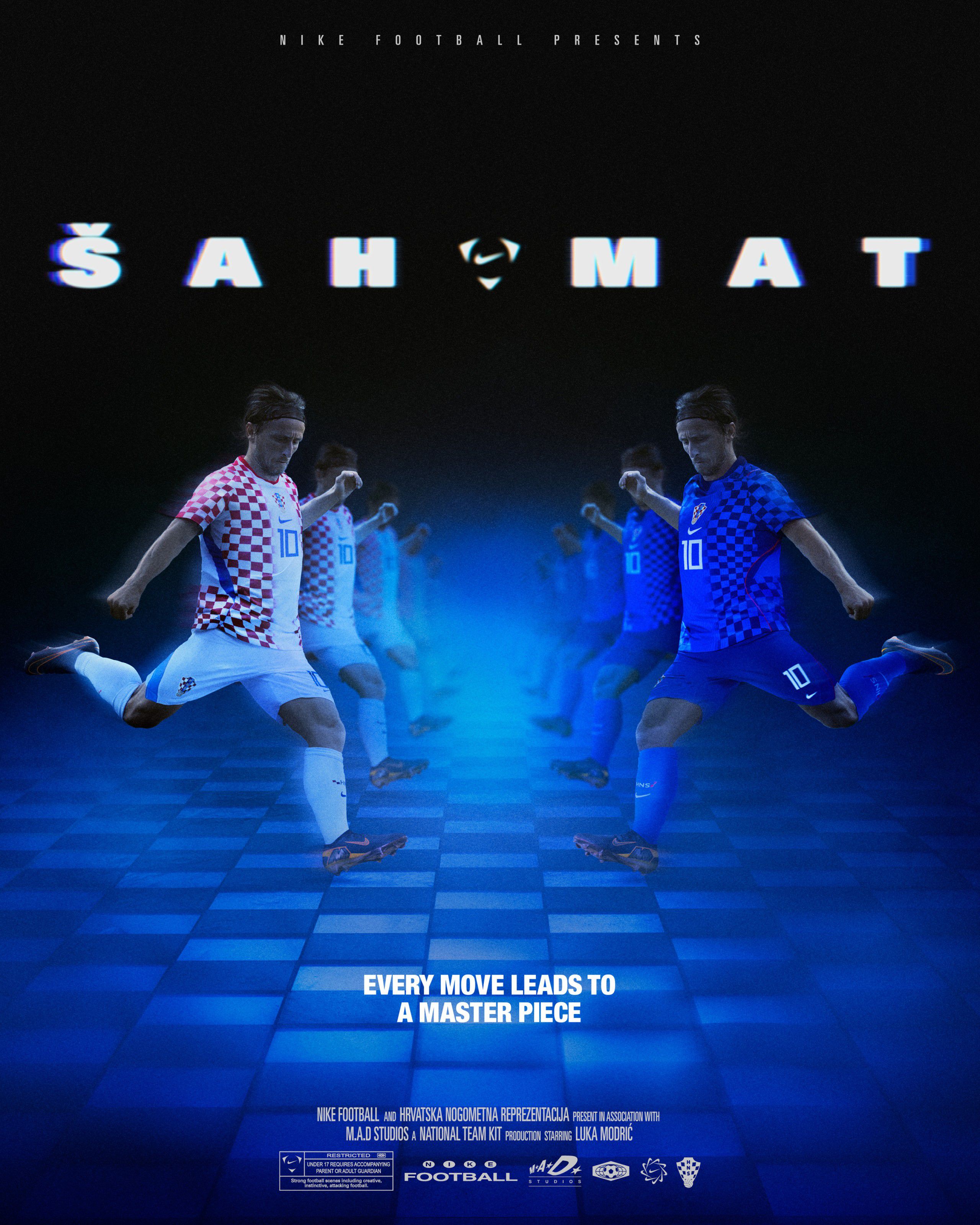 Os equipamentos da Croácia para o Mundial 2026