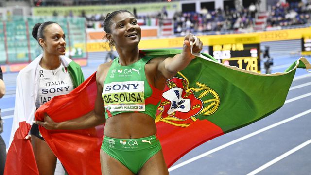 Agate Sousa é campeã do mundo no salto em comprimento - Foto: IMAGO