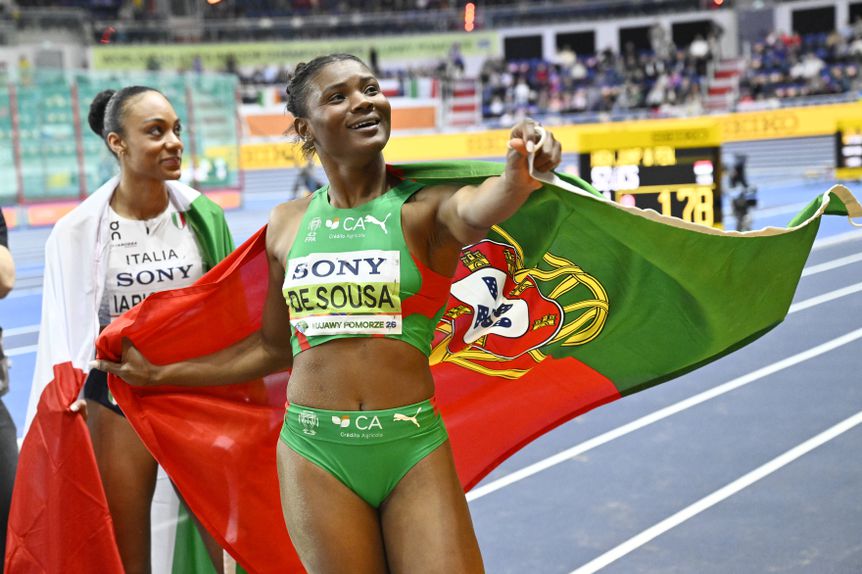 Agate Sousa é campeã do mundo no salto em comprimento - Foto: IMAGO