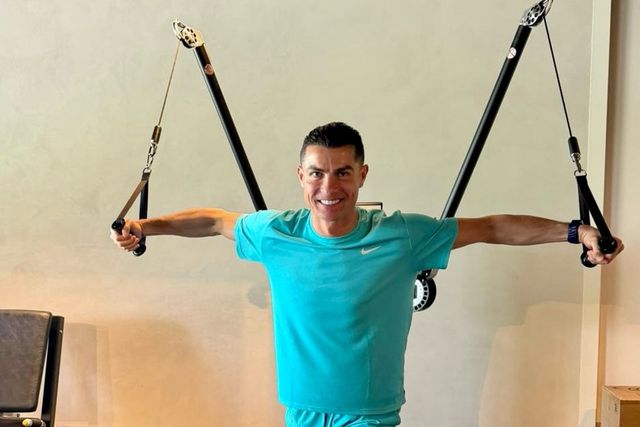 Cristiano Ronaldo partilhou recuperação - Foto: Ronaldo/Instagram
