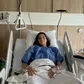 Teresa Bonvalot, 26 anos, vai começar a recuperação após cirurgia ao pé. Foto Instagram Teresa Bonvalot