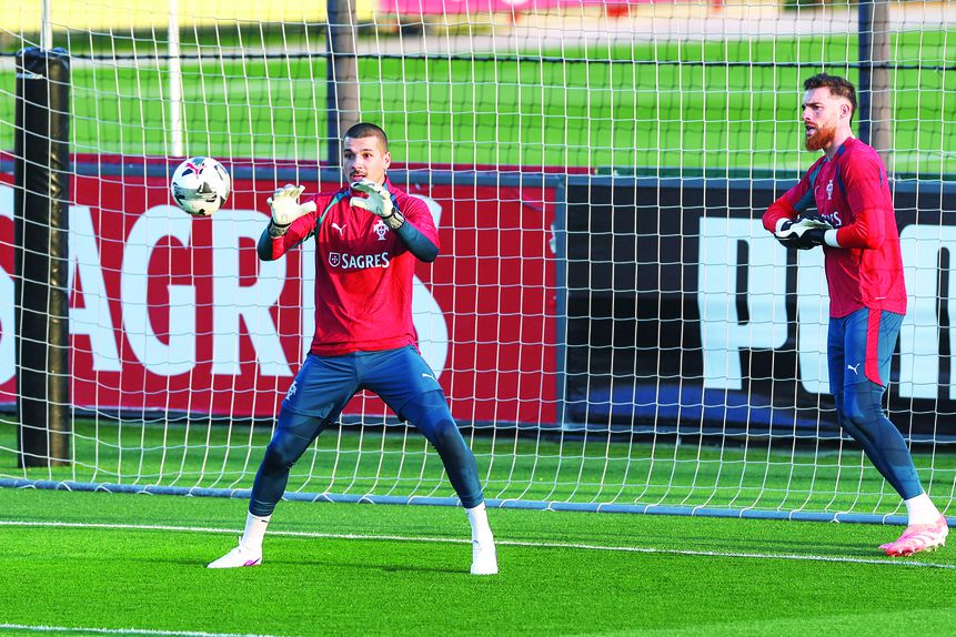 Ricardo Velho substituiu o lesionado Diogo Costa (Foto: Miguel A. Lopes/LUSA)