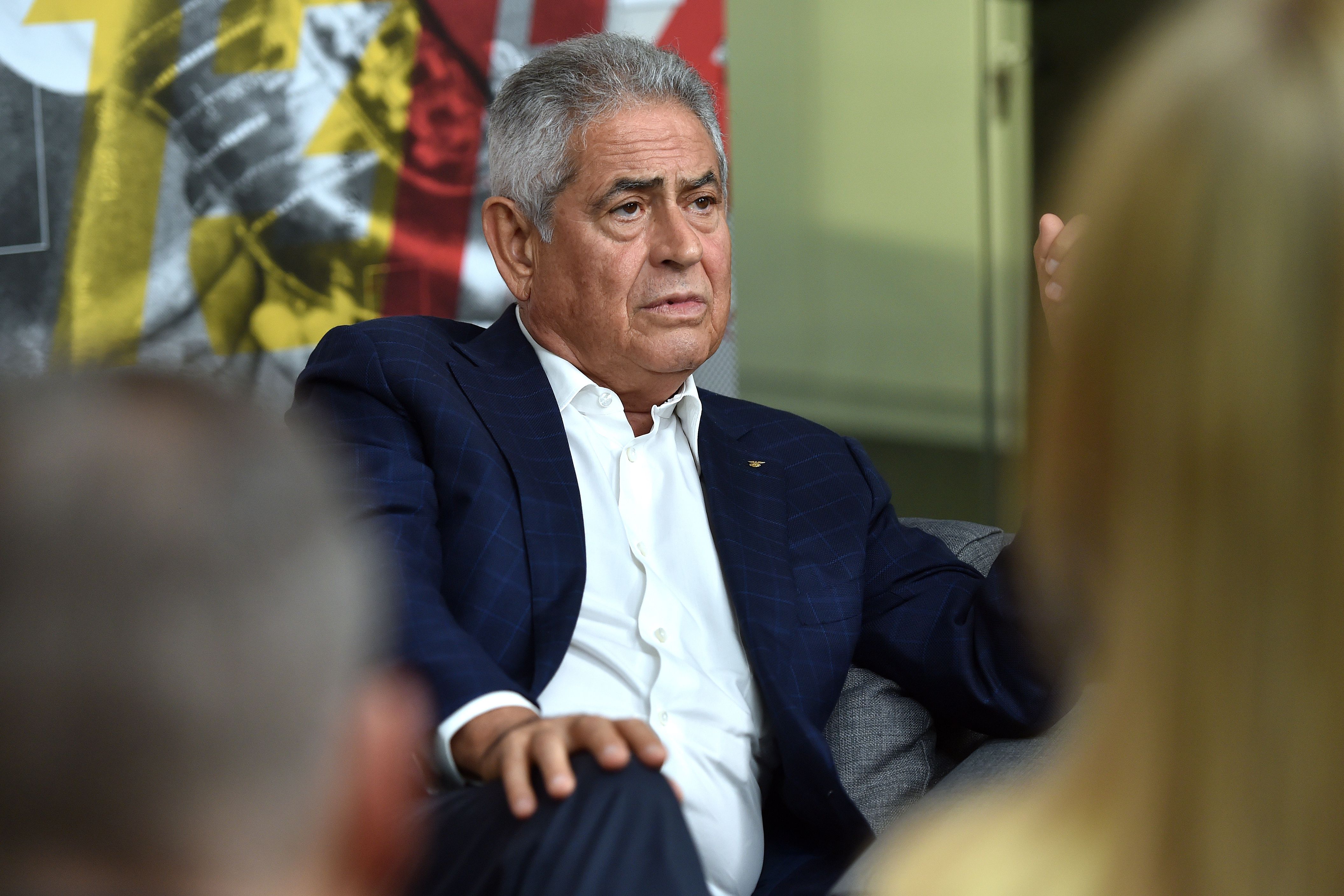 Luís Filipe Vieira, à data dos factos presidente do Benfica, está acusado pelo Ministério Público — Foto: Miguel Nunes