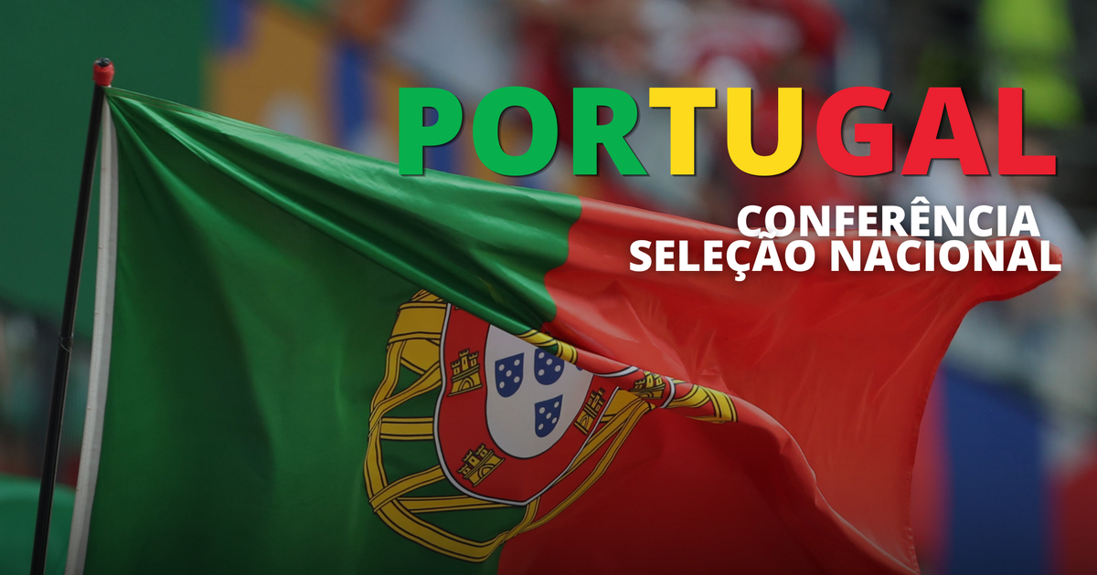 EM DIRETO: a conferência da Seleção Nacional e o treino na Cidade do Futebol