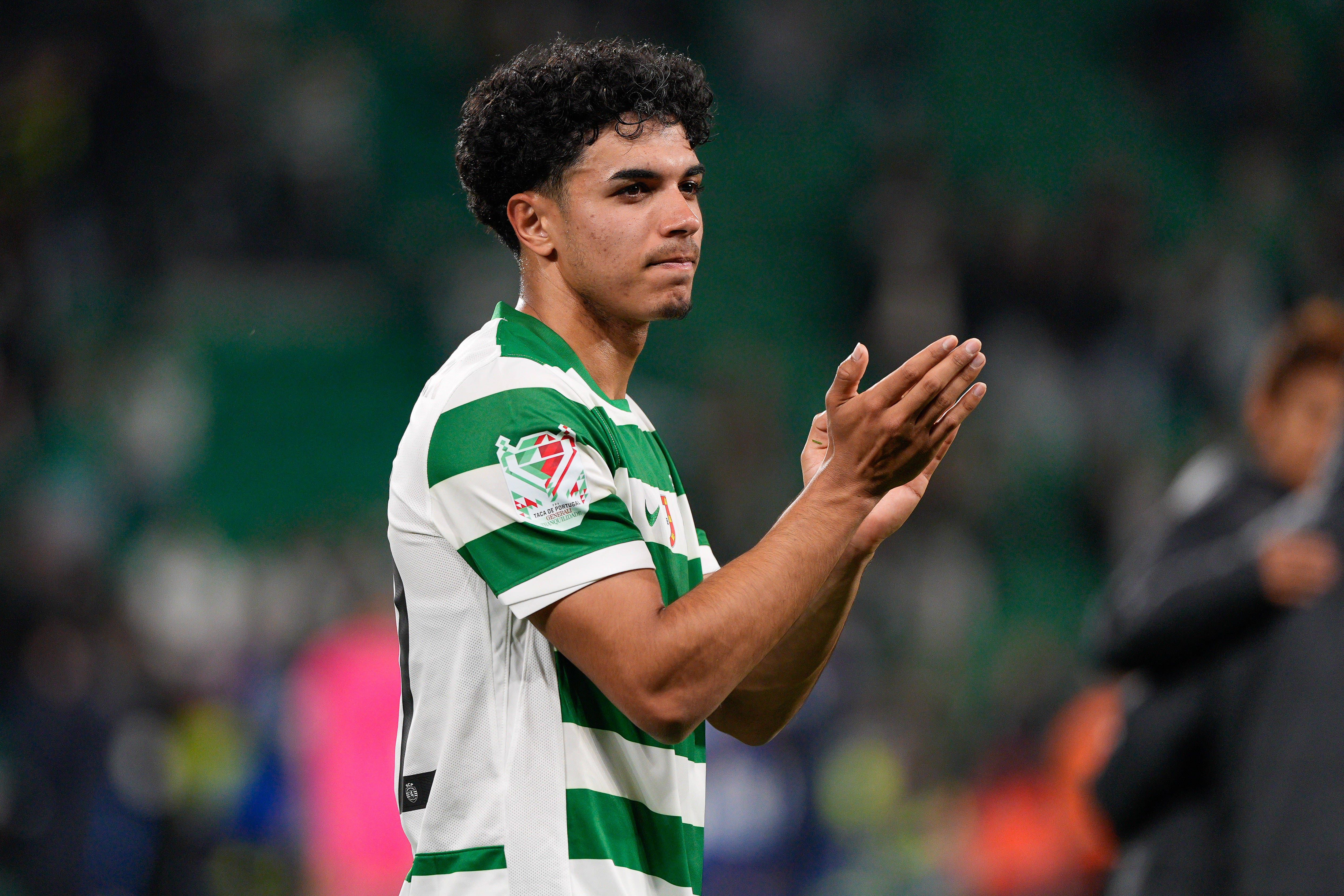João Simões, jovem médio do Sporting e de Portugal sub-21