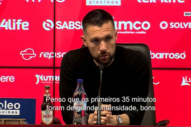 «Merecemos celebrar, fizemos um jogo fabuloso»