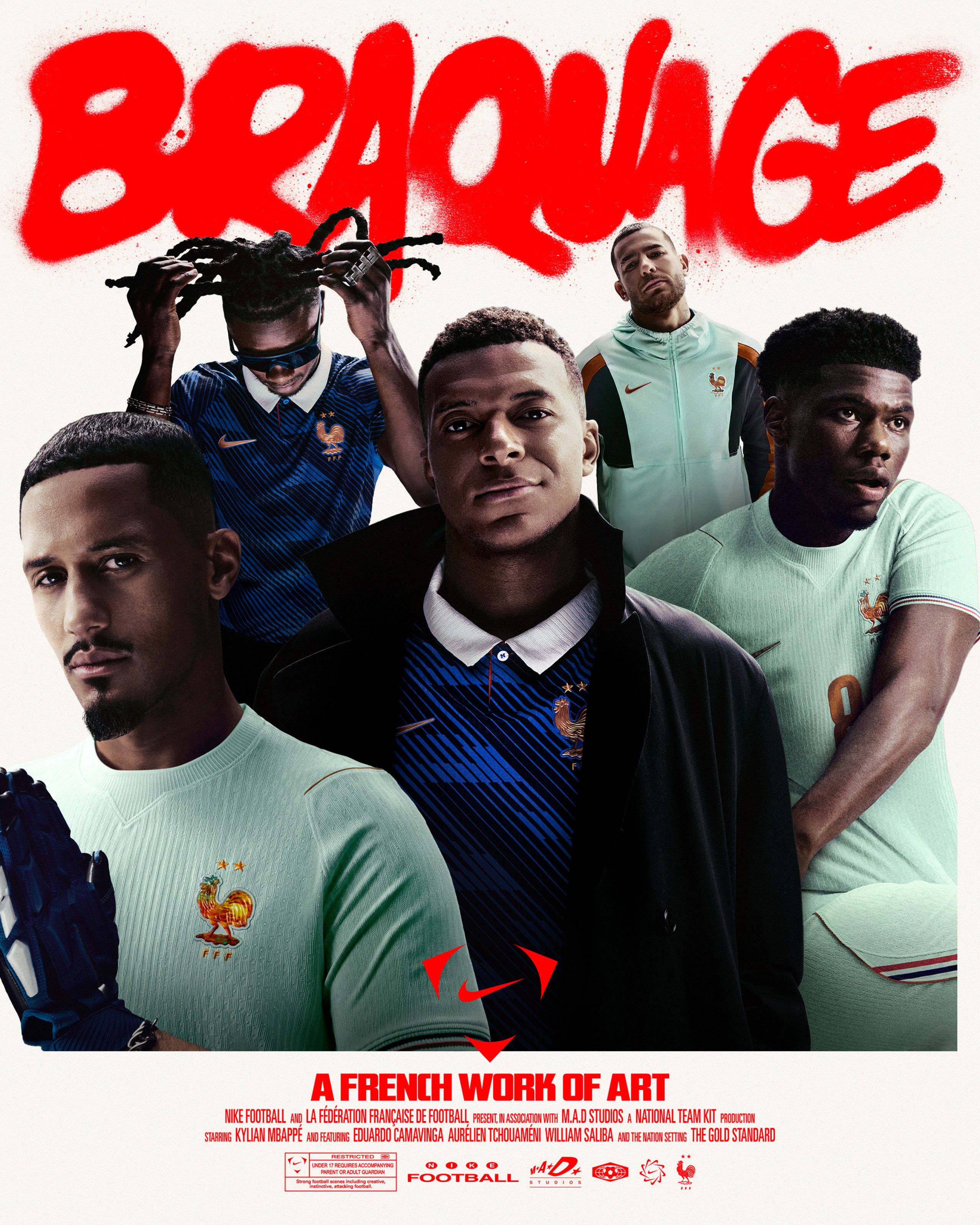 Equipamentos de França para o Mundial 2026 - Nike