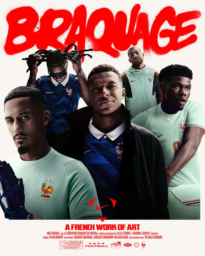 Equipamentos de França para o Mundial 2026 - Nike