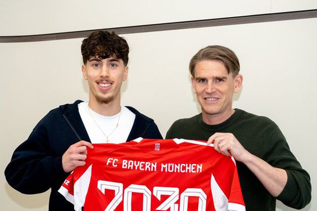 David Santos com Christoph Freund