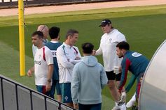 O primeiro treino de Portugal para a missão México e EUA