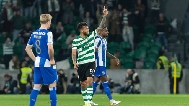 Sporting venceu a primeira mão em Alvalade com golo de penálti de Luis Suárez