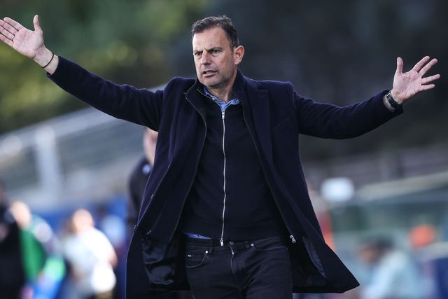 Sotiris Silaidopoulos em mará alta - Foto/LUSA