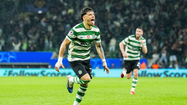 Maxi Araújo foi um dos heróis do Sporting nos oitavos da Champions com o Bodo/Glimt
