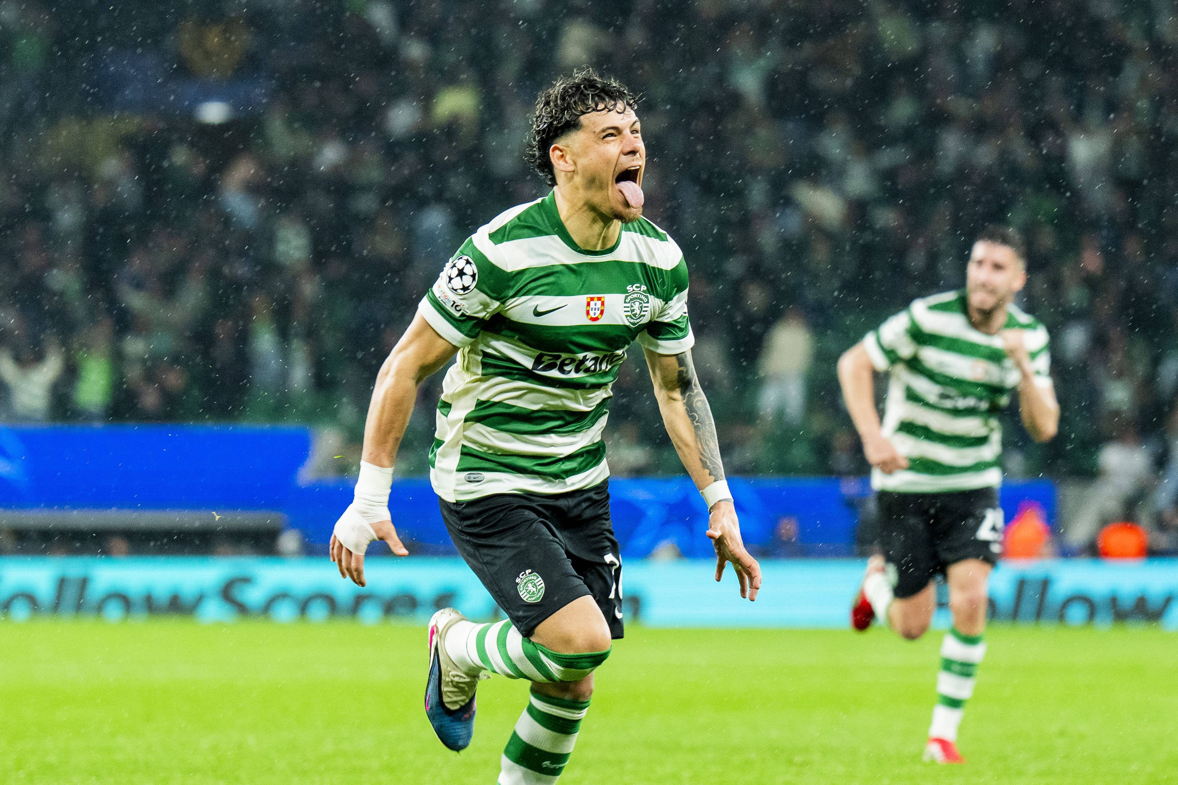 Maxi Araújo foi um dos heróis do Sporting nos oitavos da Champions com o Bodo/Glimt