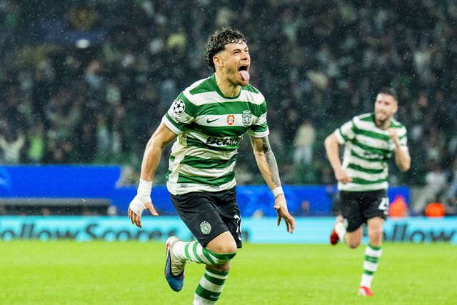 Maxi Araújo foi um dos heróis do Sporting nos oitavos da Champions com o Bodo/Glimt