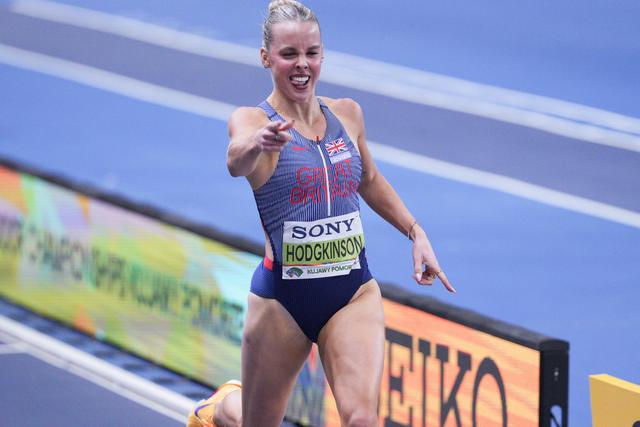 Keely Hodgkinson ganhou o ouro nos 800 m com recorde do Mundo e 55 minutos depois voltou a brilhar na estafeta britânica. IMAGO