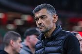 Sérgio Conceição, treinador do Milan, em San Siro