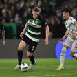 Gyokeres na partida com o Moreirense, que terminou com a vitória do Sporting por 3-1
