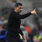 Sérgio Conceição, treinador do Milan, em San Siro, no dérbi de Milão