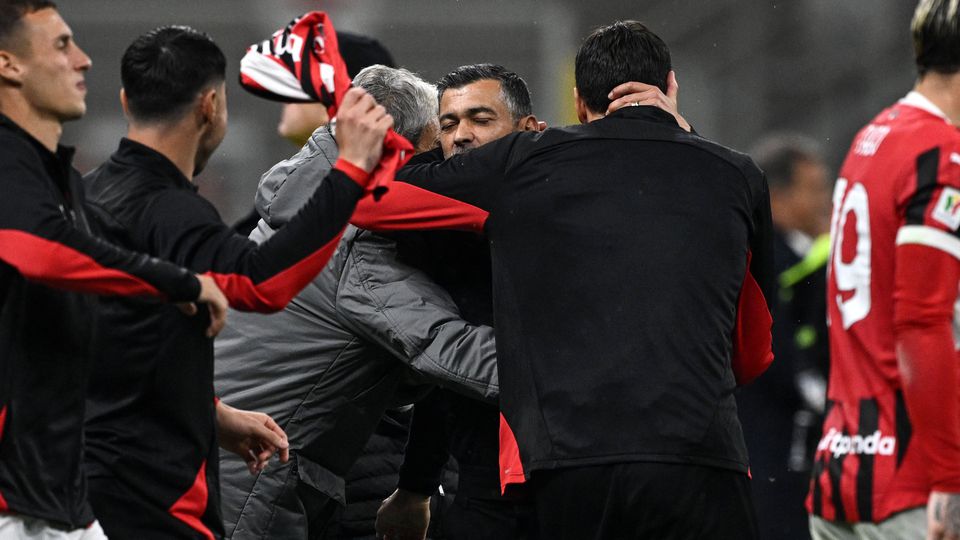 Sérgio Conceição orientou o 25.º jogo no comando técnico do Milan