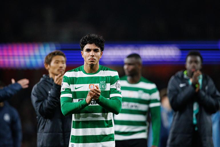 7. João Simões, médio de 19 anos do Sporting tem um valor estimado em 48 milhões de euros