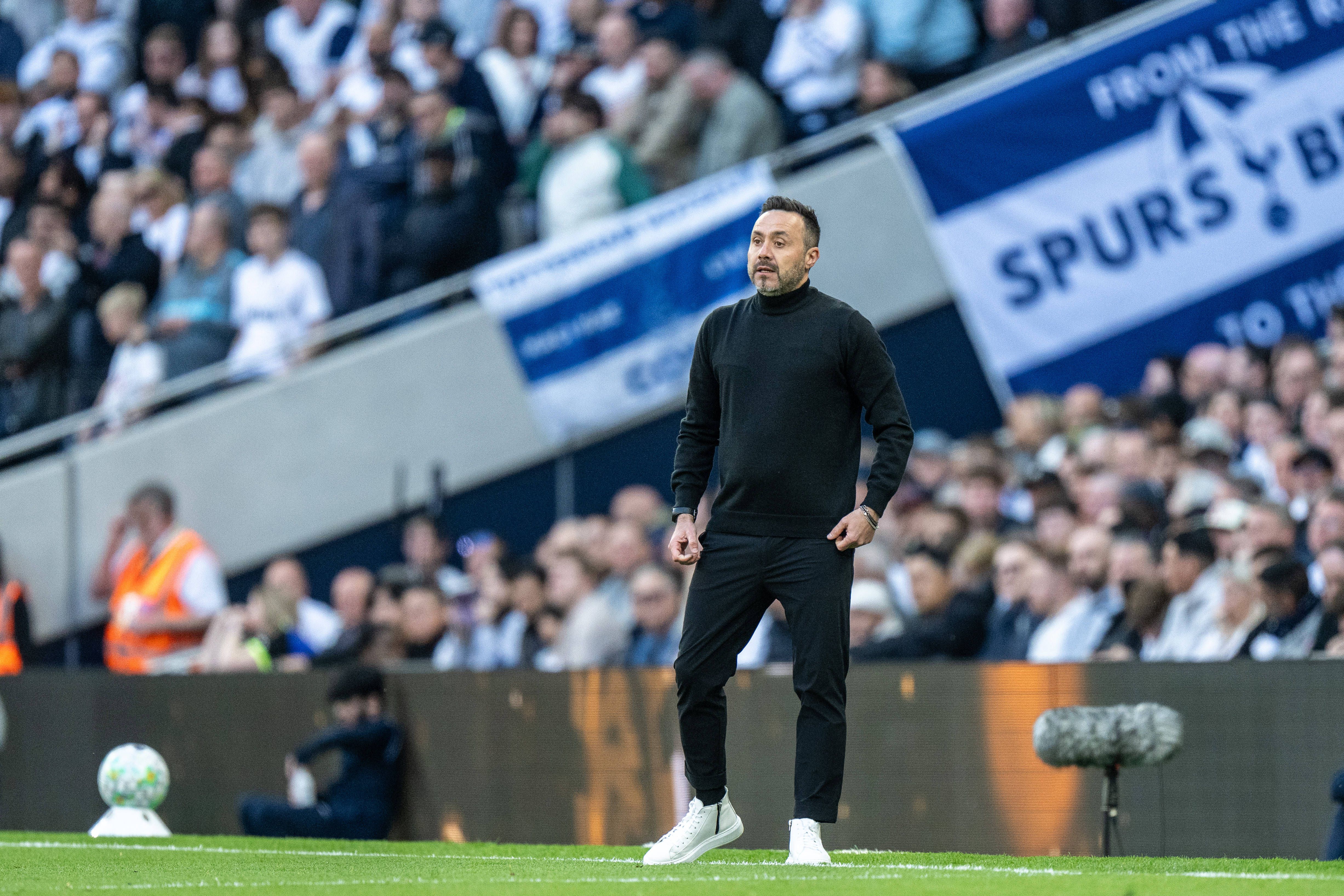 Robert De Zerbi, treinador do Tottenham - Foto: IMAGO