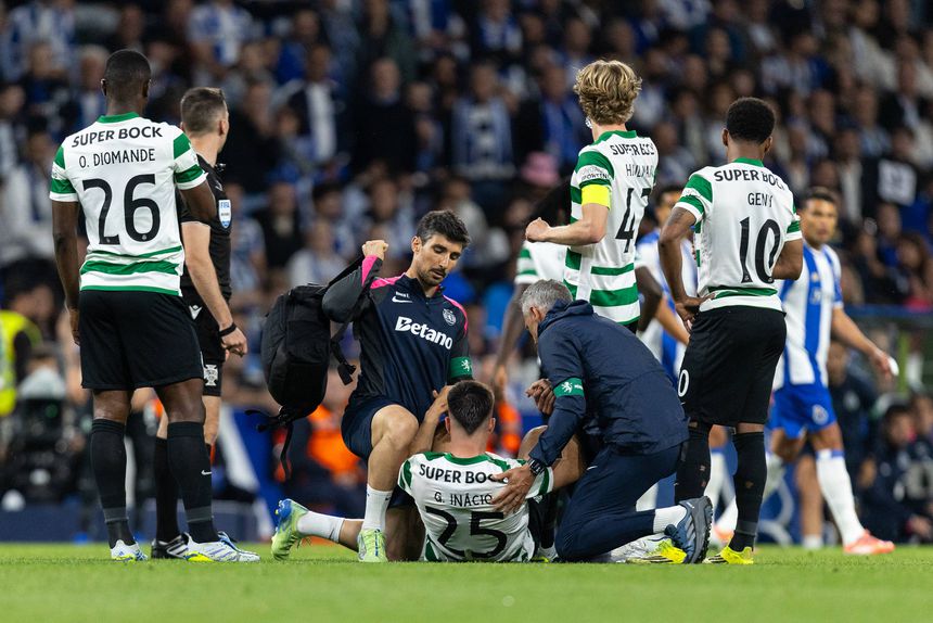 Uma imagem recorrente na época do Sporting - Foto: IMAGO