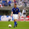 Nakata em ação pelo Japão no Mundial 2002