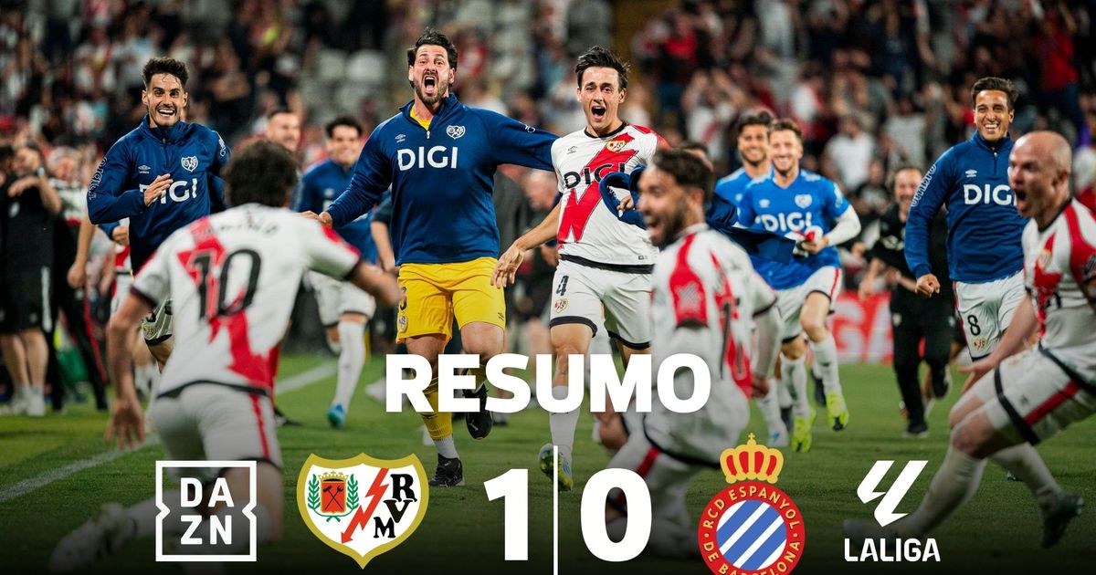 Quem não marca... sofre: Espanhol falha penálti e Rayo vence (resumo)