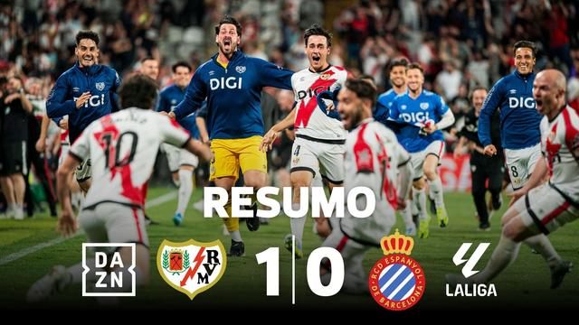 Quem não marca... sofre: Espanhol falha penálti e Rayo vence (resumo)
