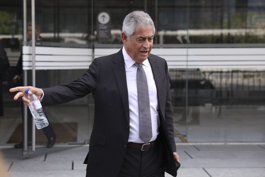 Luís Filipe Vieira marcou presença na leitura do acórdão do processo Saco Azul