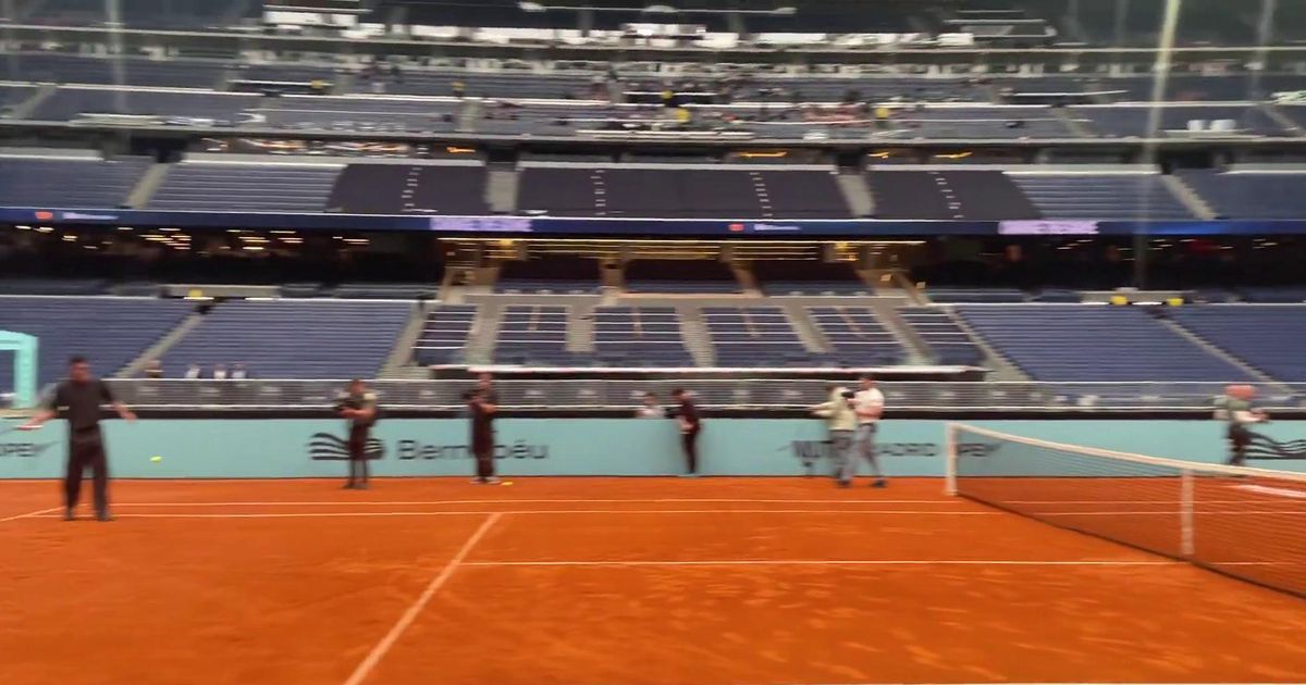 Nadal, Sinner, Courtois, Bellingham... e Florentino Pérez como árbitro: aconteceu no Bernabéu!