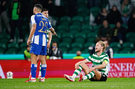 Hjulmand saiu aos 51' no jogo com o FC Porto - Foto: IMAGO